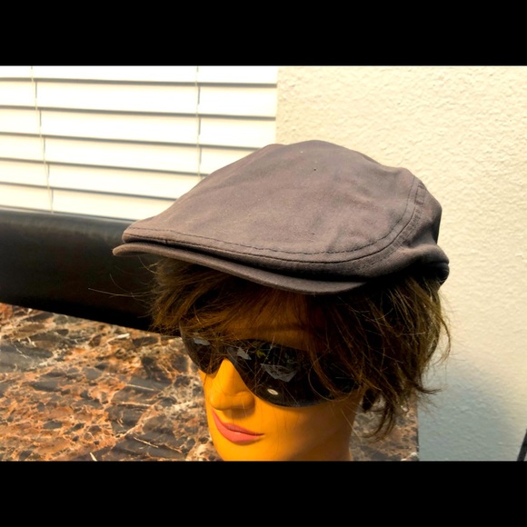 Eddie Bauer Cabbie Newsboy Womens Brown 